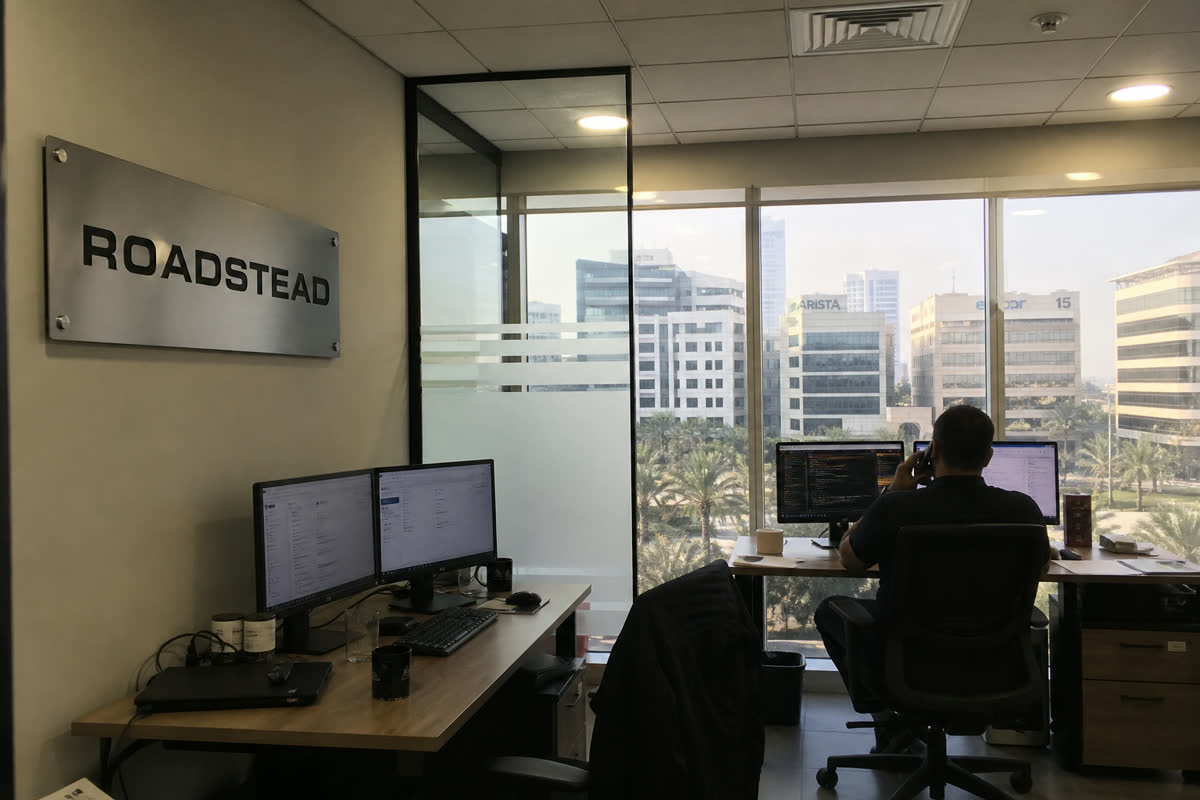 Roadstead desk in Dubai Internet City