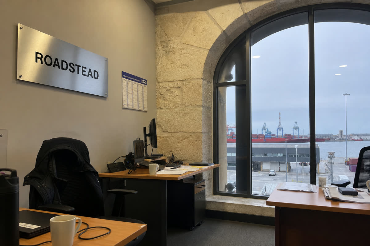 Roadstead desk at Les Docks, Marseille