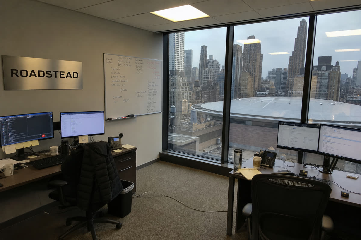 Roadstead desk in Manhattan, New York